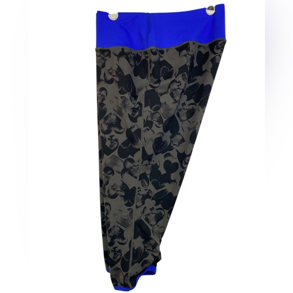 Torrid Active Blue And Black Patterned Workout Le… - image 1